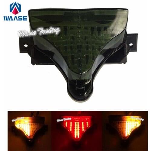 Waase For Yamaha YZF R1 2009 2010 2011 2012 2013 2014 Tail Light Brake Turn Signals Integrated LED Light
