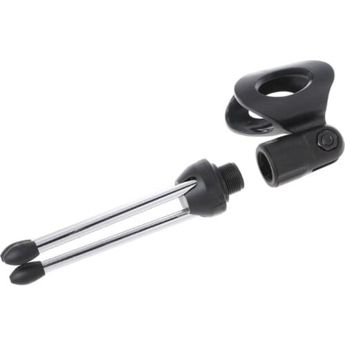 Folding Adjustable Desktop Handheld Mic Microphone Clip Holder Stand Tripod A-1