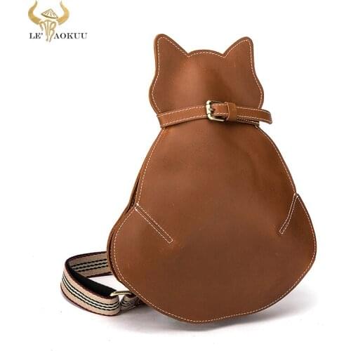 2021 Top Real Leather Luxury Ladies Female Cat Shopping Purse And Handbag Over The Shoulder bag Women Designer Tote bag 505