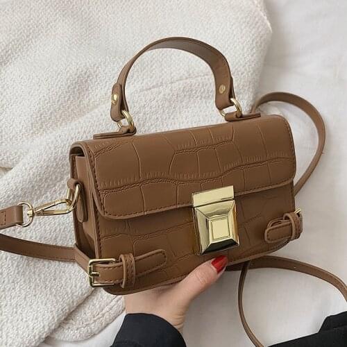 High Quality Women Small Pu Leather Handbags Shoulder Bags Designer Female Crossbody Bags for Women Casual Ladies Messenger Bag