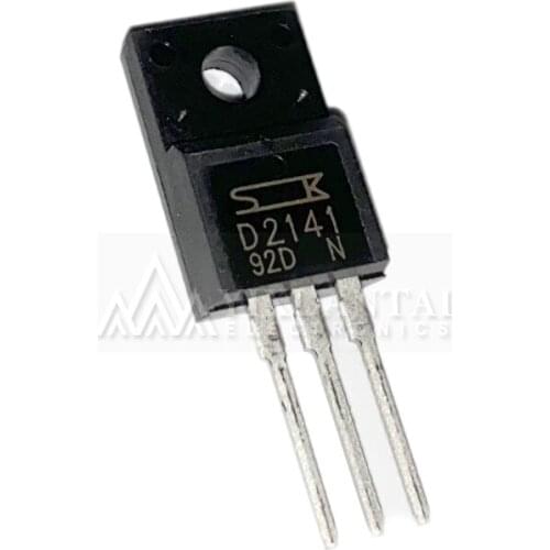 10pcs/lot 100% NEW origina 2SD2141 D2141 SD2141 TO220 Triode Transistor TO-220F