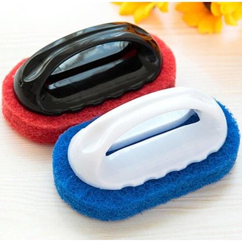2021 Sponge Brush Eco-friendly Anti-scratch Plastic Kitchen Cleaning Sponge Brush Eraser Cleaner for Kitchen Cleaning Tools