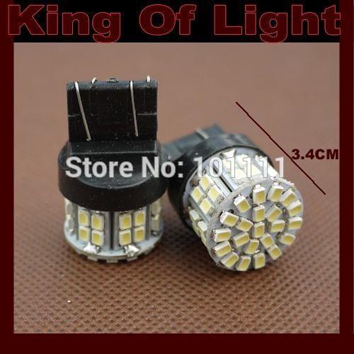 2x High quality led Car styling lighting T20 W21/5W 50smd 7443 50 LEDS SMD 3020 1206 brake parking lignt Free shipping