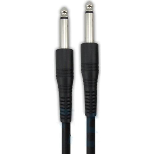 6.5/6.3/6.35 to 6.5 lineNickel plating toward male to male mono audio line cables Audio and video signal lines Cable line