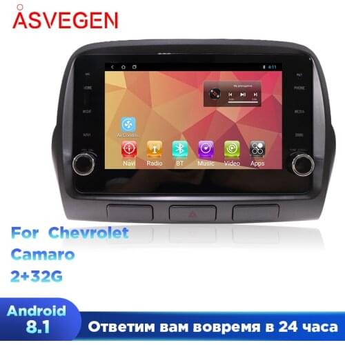 For Chevrolet Camaro Android 10 Ram 2G+32G Car Radio Multimedia Video Player Navigation GPS Auto Stereo Unit Player