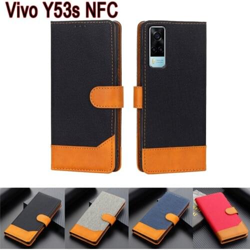 Y53s Phone Cover For Vivo Y53s NFC Case Flip Wallet Leather Magnetic Card Protective Hoesje Etui Book On For Vivo Y53s Case Bag