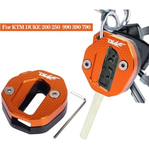 For DUKE 125 200 250 390 690 790 990 DUKE390 DUKE200 DUKE790 Motorcycle CNC Key Cover Cap Creative Keys Case Shell