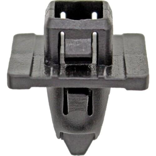 For 07-14 Toyota FJ Cruiser Front Fender Upper Panel Cover Seal Set Of 10 Moulding Clips Retainer 61118-35010 Black Nylon