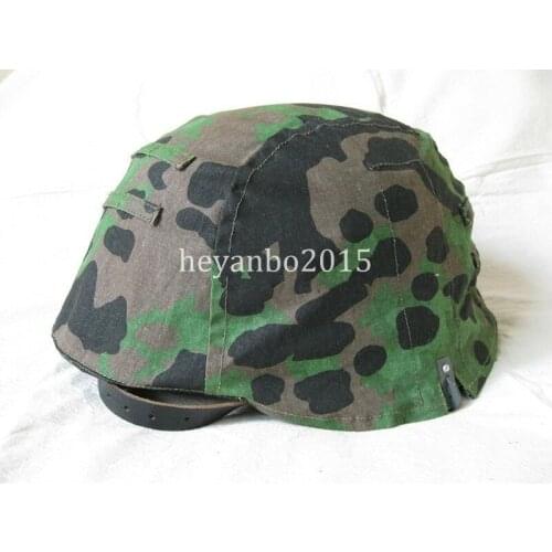 WWII WW2 GERMAN PLANE TREE CAMO M35 REVERSIBLE HELMET COVER no helmet