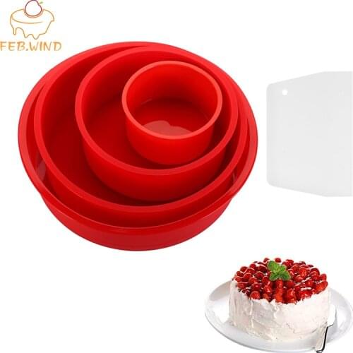 FEB.WIND Silicone Cake Molds