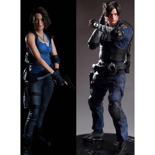 NEW Jill Valentine Figure Game Biohazard Character RE:3 Jill Valentine Figure Leon Scott Kennedy Action Figures Model Toy