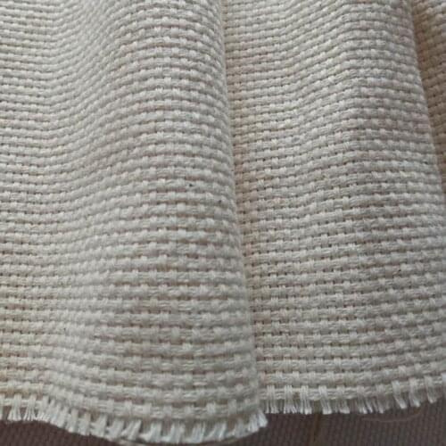 Cotton Monks Cloth for DIY Embroidery Needlework Sewing Punch Needle Accessory