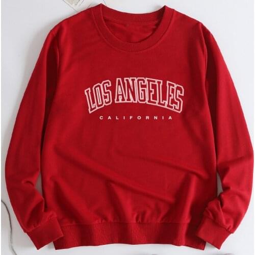 Demaifashion Spring Autumn Casual Crewneck Letter Printing Sweatshirt Women Long Sleeve Pullovers Y2k Tops Kpop Moletom Feminino