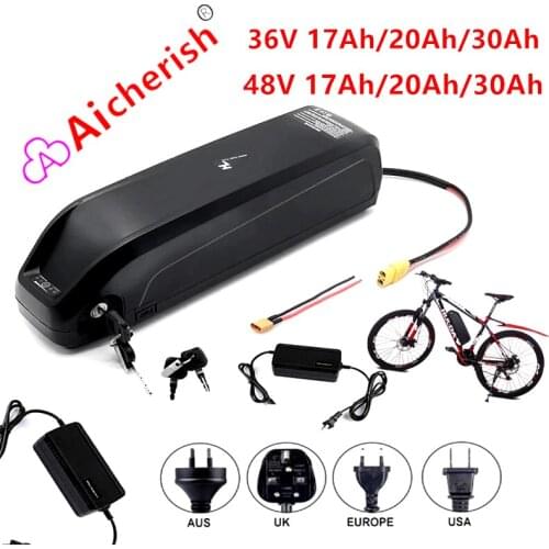 48V Battery BMS 18650 USB Lithium Ion Batterie 48V 20Ah 30Ah 17Ah 52V 36V Electric Bicycle