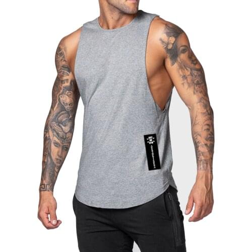 Summer Mens Tank Tops Stylish Comfortable Sleeveless Fitness Bodybuilding Workout Gym Vest Sports Tops for Men New Fashion