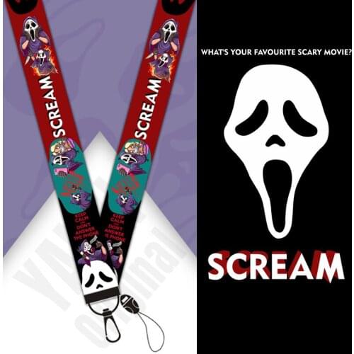 Cute Cartoon keychain Strap Neck straps Lanyards for keys ID Card Pass Gym Mobile Phone USB badge holder DIY Hang Rope Sling