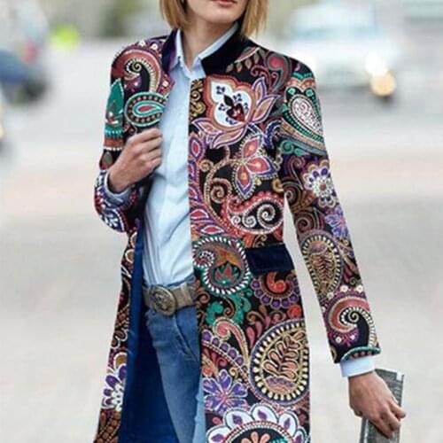 2020 Fashion new Spanish Desigual ladies print coat Spring and Autumn style hot selling ladies' beautiful jackets