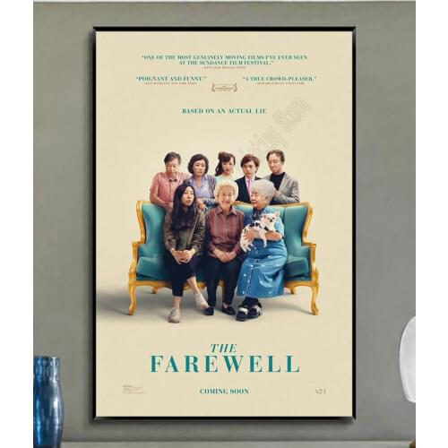 W315 New The Farewell Movie FILM Trend Beautiful Fashion Silk Fabric Wall Poster Art Decor Sticker Bright
