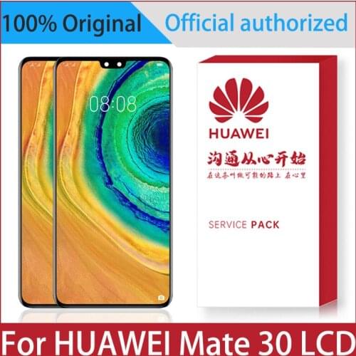 Original 6.62'' Display For Huawei Mate 30 LCD TAS-L09 TAS-L29 Touch Screen Digitizer Assembly Replace Replacement With Frame