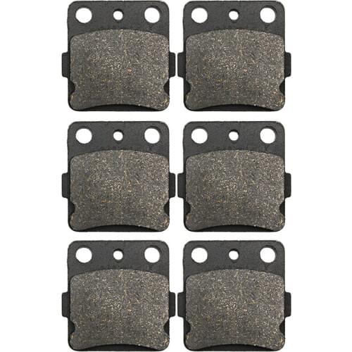 Motorcycle Front and Rear Brake Pads for HONDA TRX 400 Fourtrax 400 1999 2000 TRX400 Sportrax 400 2001-2009