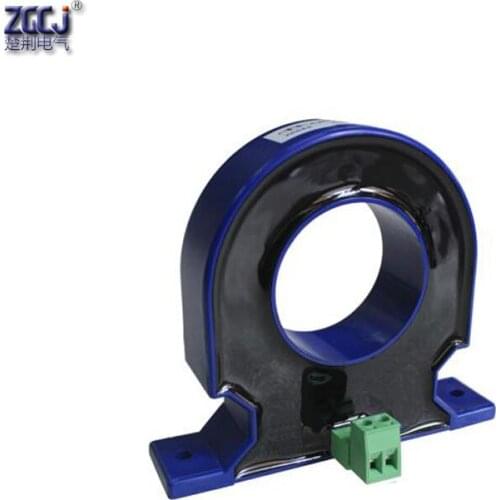 0-10A,20A,30A,50A,80A,100A,150A,200A,300A,0-1000A Perforated AC current transmitter 0-1V , 0-5V , 0-10V out AC ampere transducer