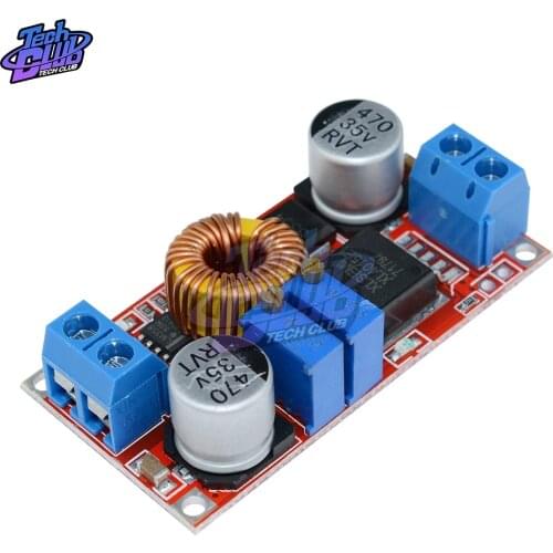 CC/CV Adjustable Max 5A Step Down Buck Charging Board XL4015 Lithium Battery Charger Converter Module DC-DC 0.8-30V To 5-32V