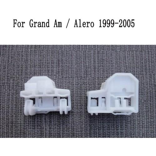 Window Regulator Guide Clips (2) For Pontiac Grand AM Front Left Side 1999-2005