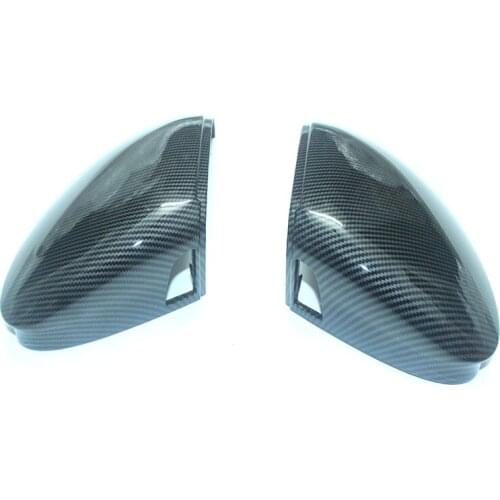 STYO With lane change Door Side Rearview Mirror Cover Trim For VW GOLF 8 MK8 2020 2021