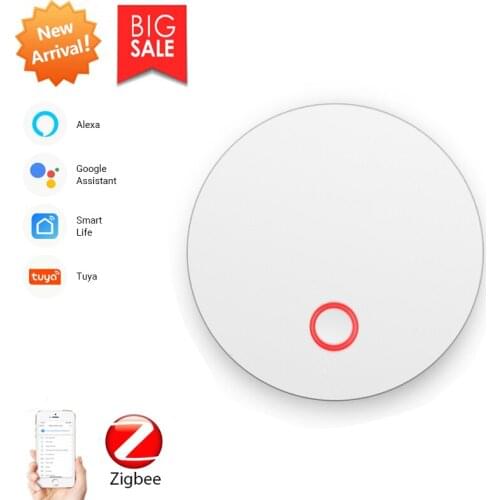 Tuya ZigBee Smart Gateway Hub Smart Wireless Switch Key Intelligent Application Remote Control For Alexa Google Home
