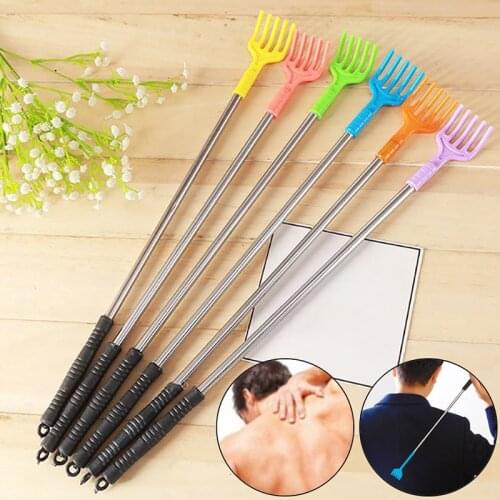 High Quality 1pc Portable Random Color Convenient Claw Telescopic Back Scratcher For Massage 46*3.8cm