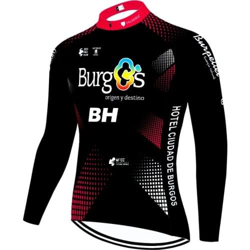 2021 BH TEAM cycling jersey summer spring maillot ciclismo hombre Outdoor MTB bike Breathable long sleeve maillot manga larga