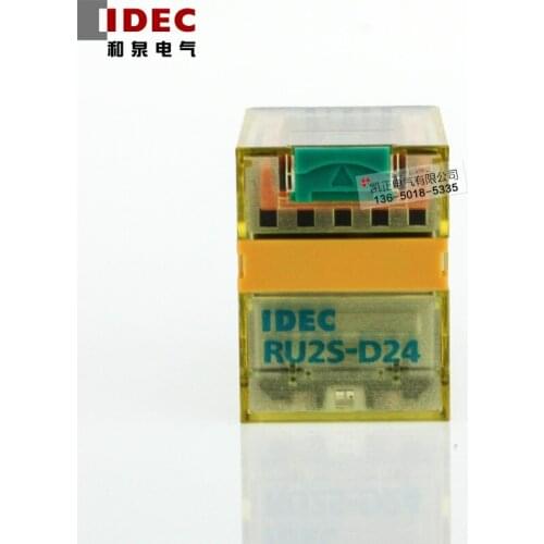 5 pieces IDEC Relay RU2S-D24 RU2S-A220 two open and two closed DC24V AC220V
