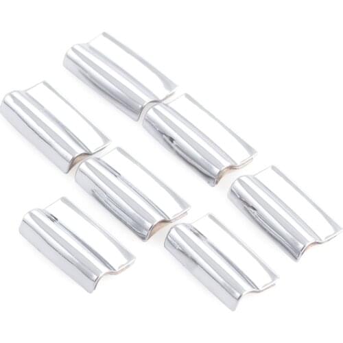 7pcs Stainless Steel Window Lifter Window Button Trim For Mitsubishi Outlander 2007-12/ASX 2013-15/Pajero Sport/EVO/LANCER-EX