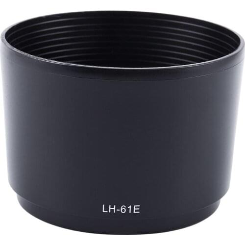 Lens hood for Olympus M.ZUIKO ED 75-300mm f/4.8-6.7 LH-61E Black