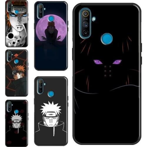 Pain Akatsuki Shippuden Anime Case For OnePlus 8 Pro 9 Pro Nord 7T 8T 9R Cover For Realme C21 C15 C11 C3 GT Q3 6 7 8 Pro