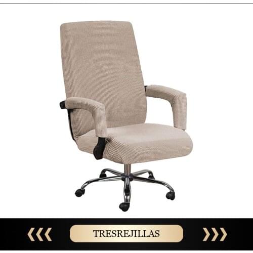Elastic OfficeChair Cover Modern Anti-dirty Boss Rotating Lift Computer Chair Seat Case Removable Thickened with Armrest Covers