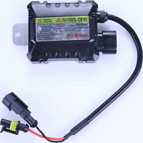 2Pcs HID Ballast Block Ignition Control Unit Kit For Xenon Light Replacement Motorcycle Car Styling Auto Accessories 12V 55W