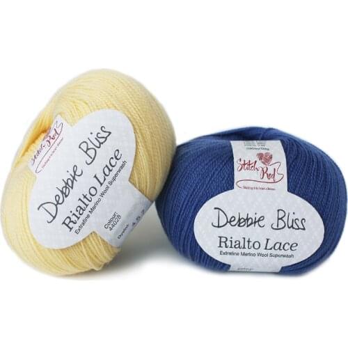 5*50g ball Rialto Lace 100% Merino Wool Yarn Spring and Summer Hand Knitting Yarn