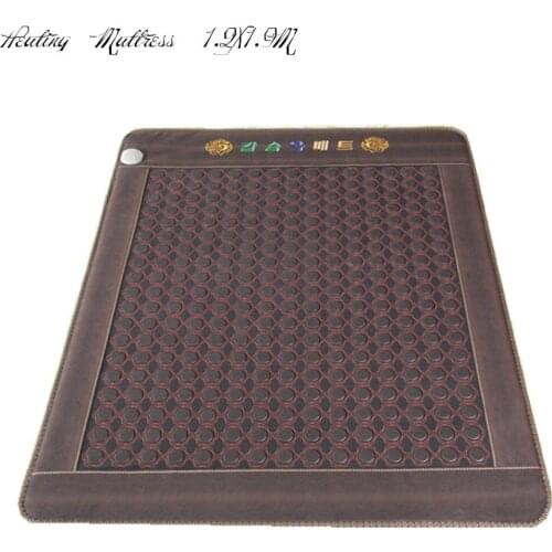 Heated Masssage mattress machine Korea Negative Ion Mattress Heating Korea Tourmaline Mattress free gift eye cover 1.2X1.9M