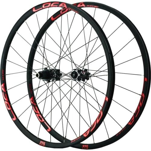 MTB Mountain Bike Bicycle 26/27.5/29 Inch/700C Quick Release Alloy Wheel Set Straight Pull Disc Brake Wheel Small Spline
