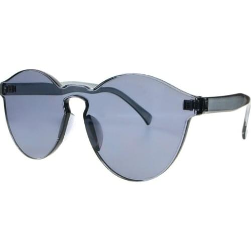 Fashion Luxury Round Rimless Sunglasses Women Men Retro Brand Designer Resin Frame Sun Glasses Female Shades Oculos