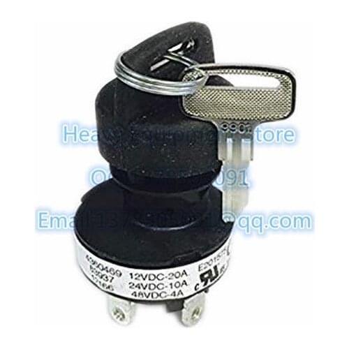 Ignition Switch For JLG 4360469 4360470 12VDC-20A 24VDC-10A 48VDC-4A E201575 600AJ 600A 3394RT 4394RT 1230ES 450A 450AJ