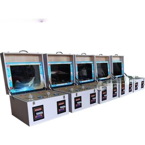 Portable Kids Mini Fishing Game Shooting 1/2 Player Fish Hunting Arcade Machine for Sale