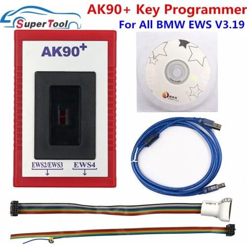Professional CAS4 BDM Prog R270 V1.20 Auto AK90 V3.19 Key Programmer For BMW EWS From 1995-2005 AK-90 Copy Car Keys OBD2 Adapter