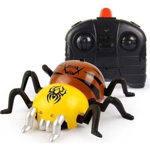 RC Spider Shaped Micro Wall Climbing Spider Remote Control Racing Car, USB Rechargeable