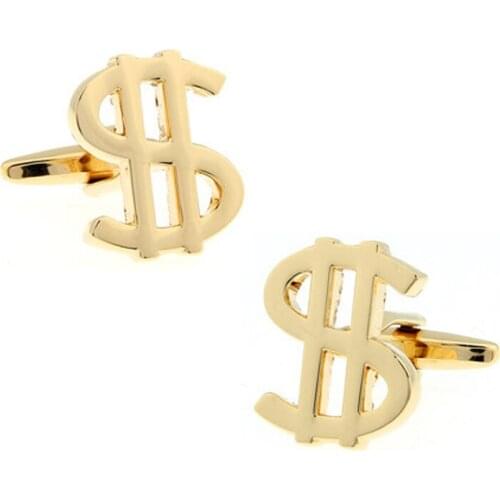 Symbol Cufflinks High-grade French Men Gifts Daily Business Banquet Suit Shirts Accessories Personality Copper Gold Cuff Links