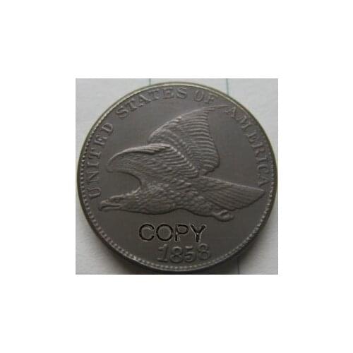 USA 1858 FLYING EAGLE COPY COINS