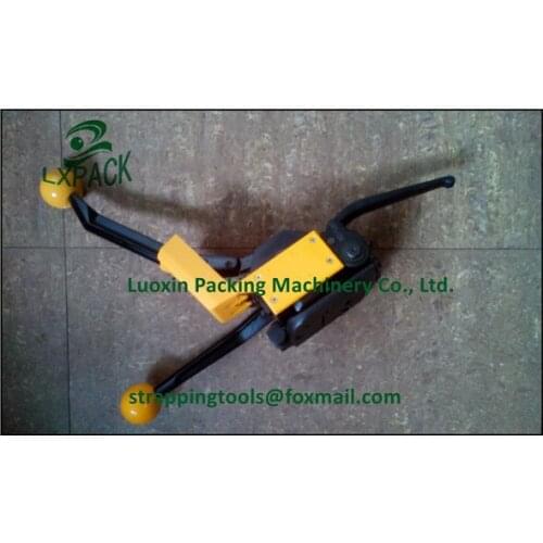 LX-PACK Heavy duty Manual steel strapping tool tensioner 13-19-32mm steel strap steel strap packing machine