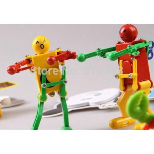 Human Children Plastic Funny Toy Clockwork Robot Can Dance Twist Ass Childrens Educational Toys Birthday Gifts 2021