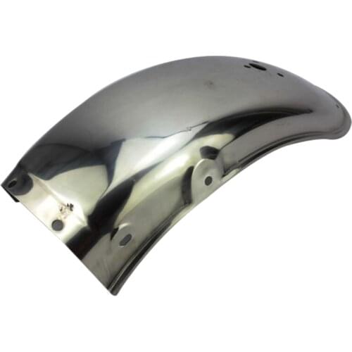 Motorcycle Rear Wheel Metal Mudguard For Haojue Suzuki GN125 GN125F GN125H HJ125-8 125cc Polished Stainless Steel Back Fender